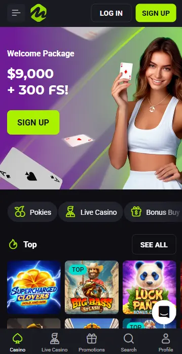 Mate Slots App Main Page
