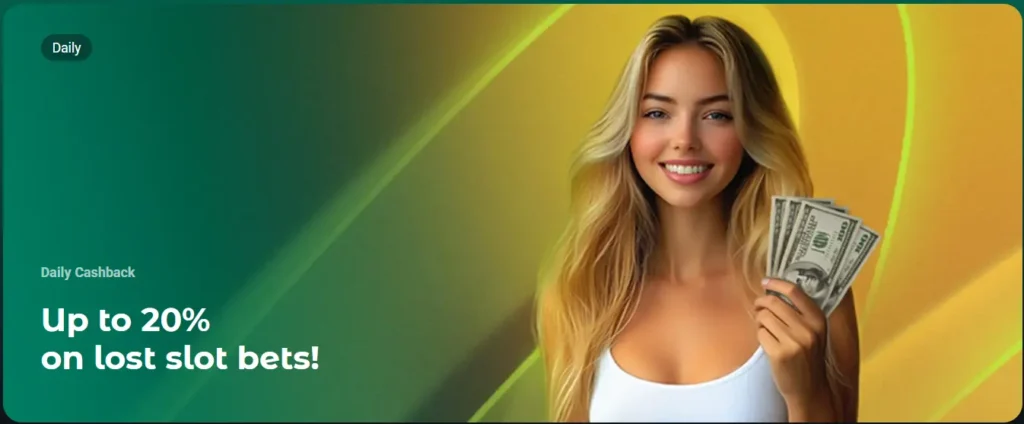 Daily Cashback MateSlots Casino Bonus